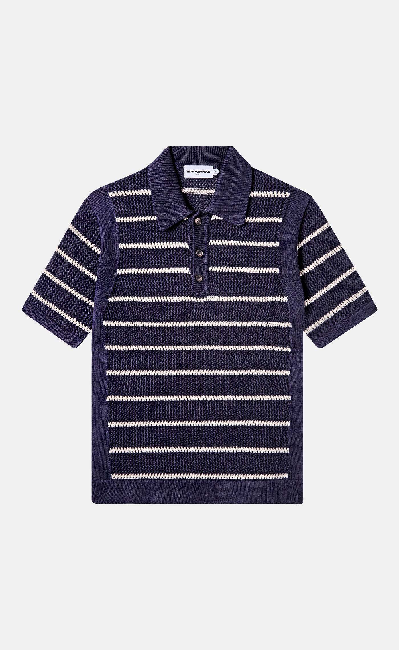 SS OPEN WORK POLO